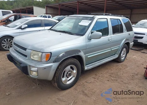 2000 Infiniti Qx4 из США, поврежденный, VIN JNRAR07Y5YW080393